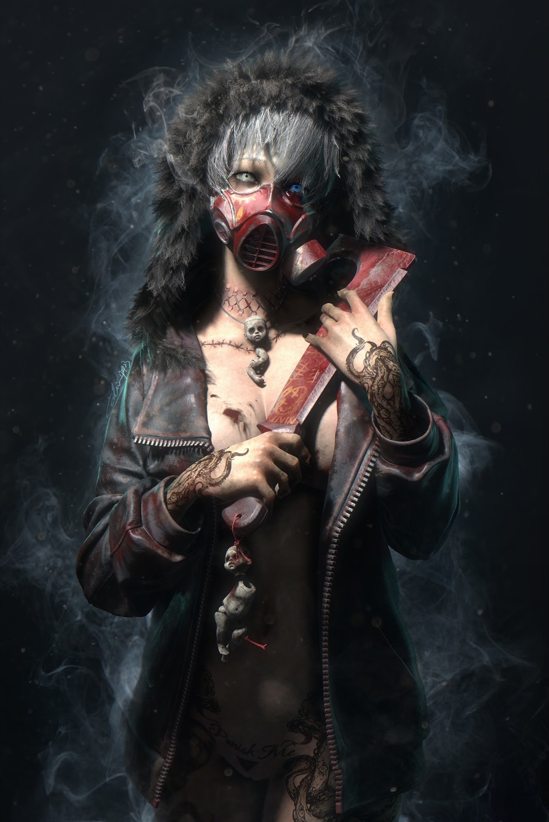 creepy doll artist