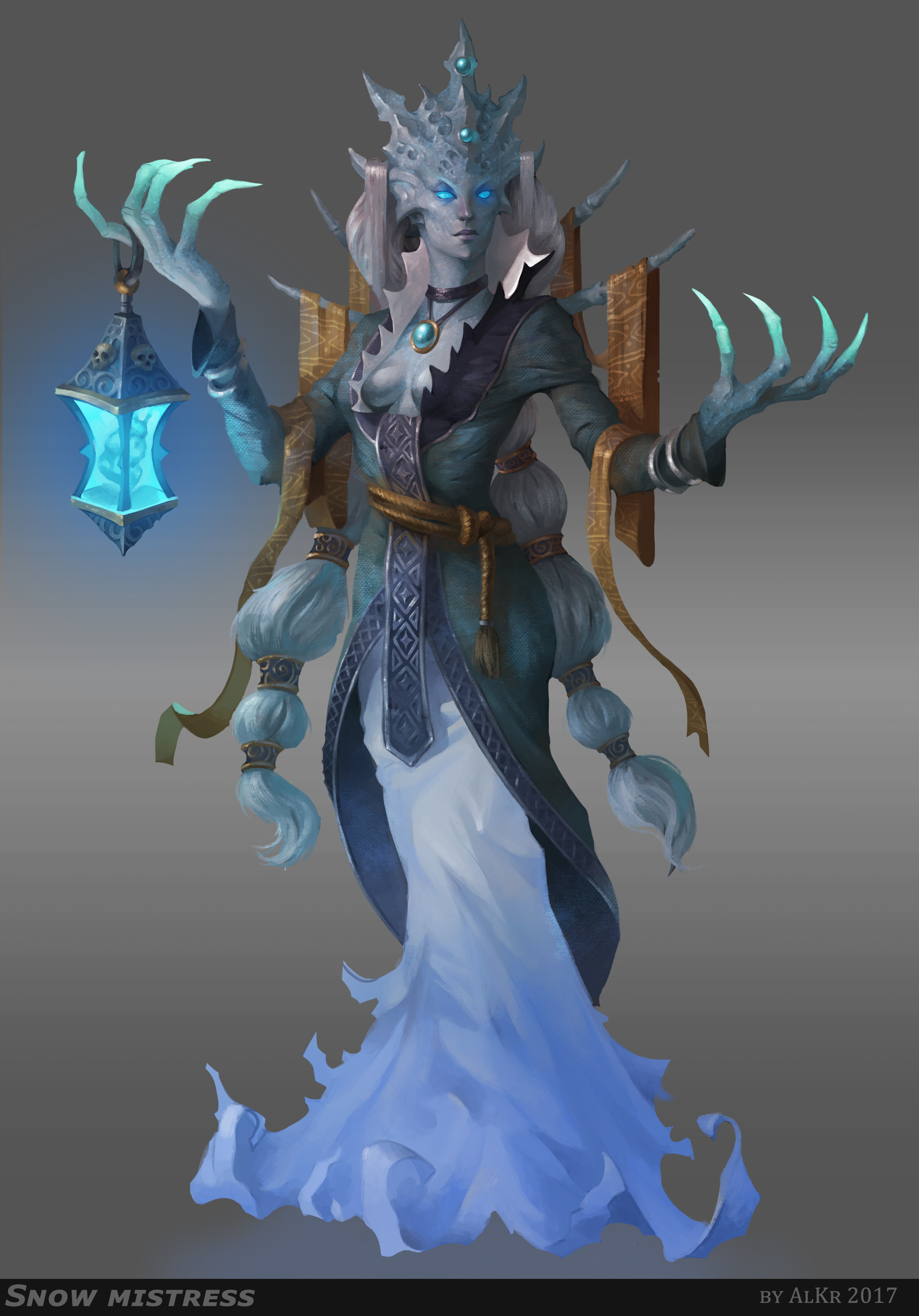 ArtStation - Snow mistress