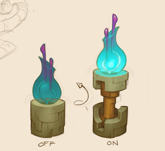 Forest lamp