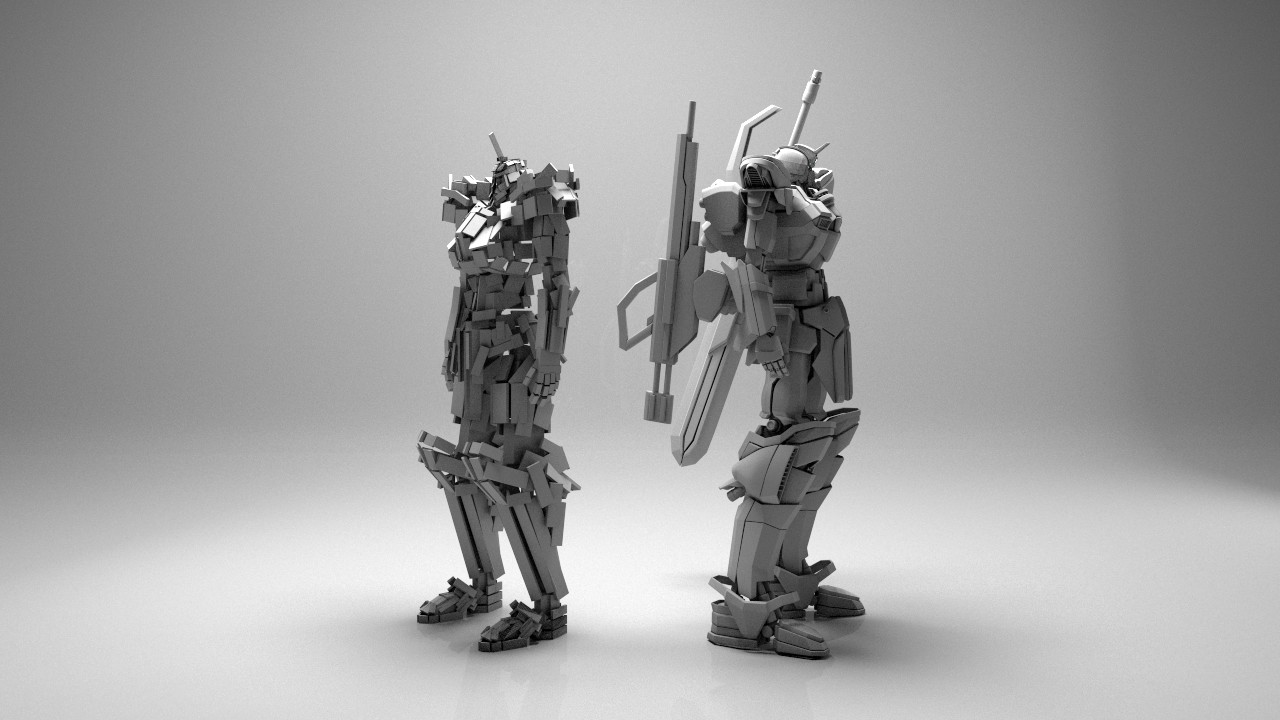 Robot 3d design cheap