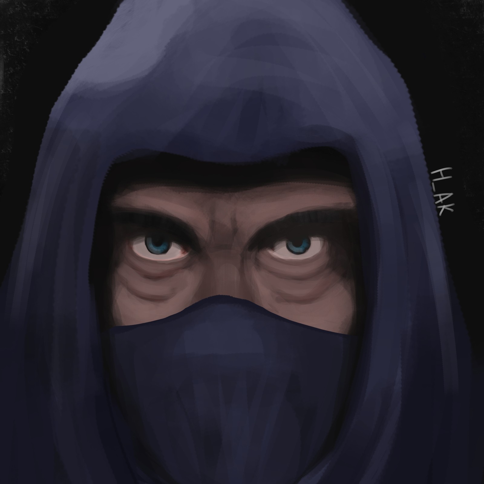 Tul Portrait - masked