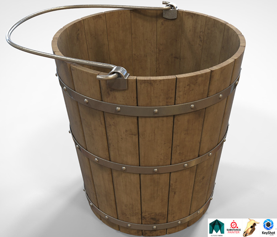 ArtStation Medieval Bucket