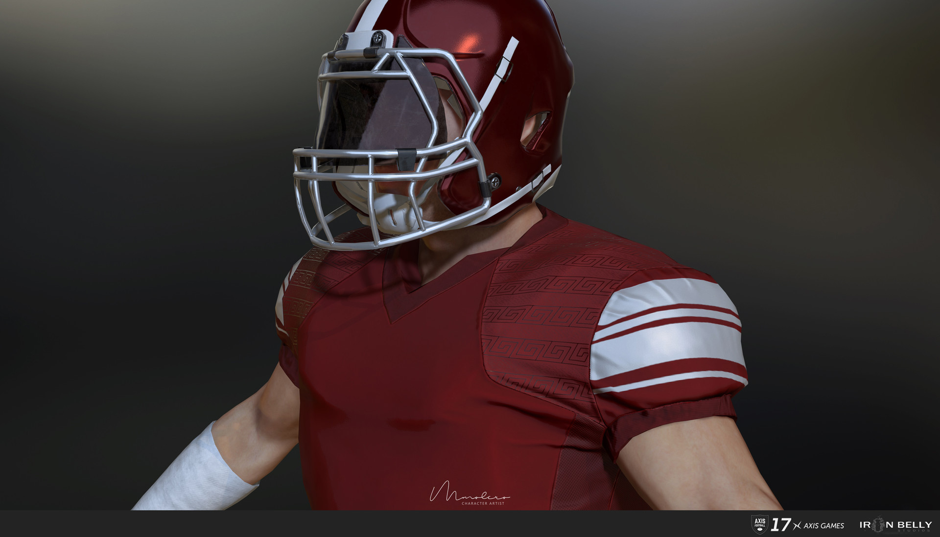 Artstation Axis Football 3d Character Matias Molero