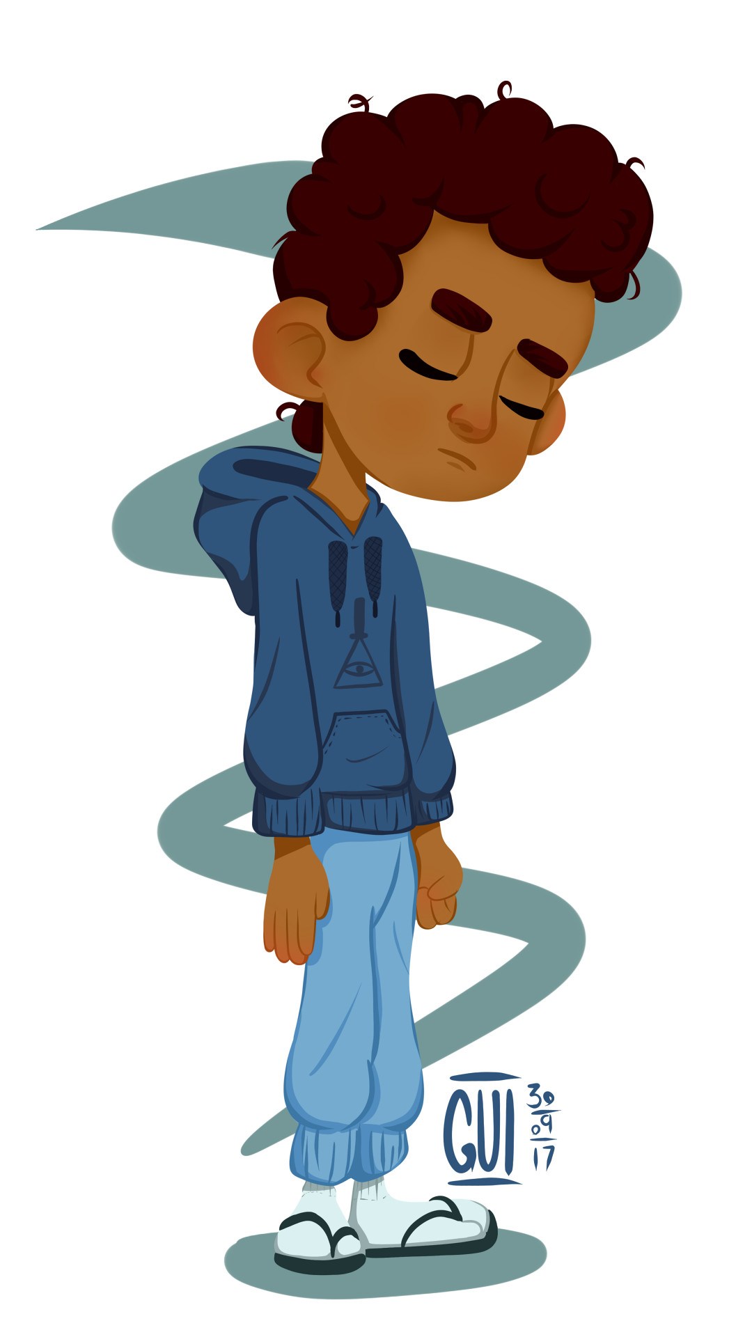 Artstation Sad Boy Guilherme Brito