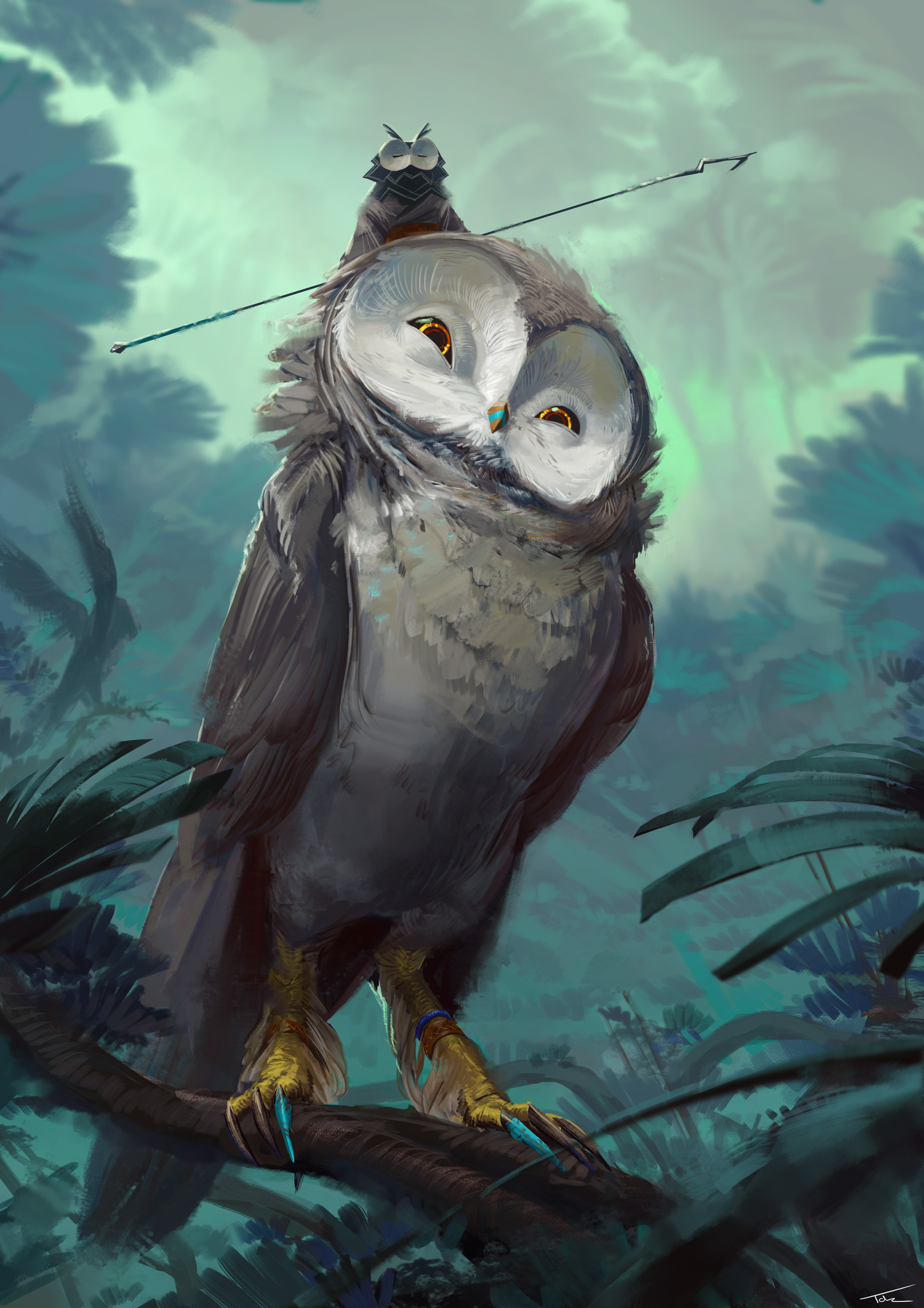 Artstation The Hoch Owls Thomas Chamberlain Keen