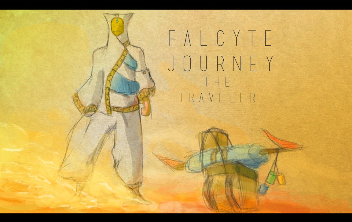 Artstation Falcyte Journey The Traveler Hoa Pham