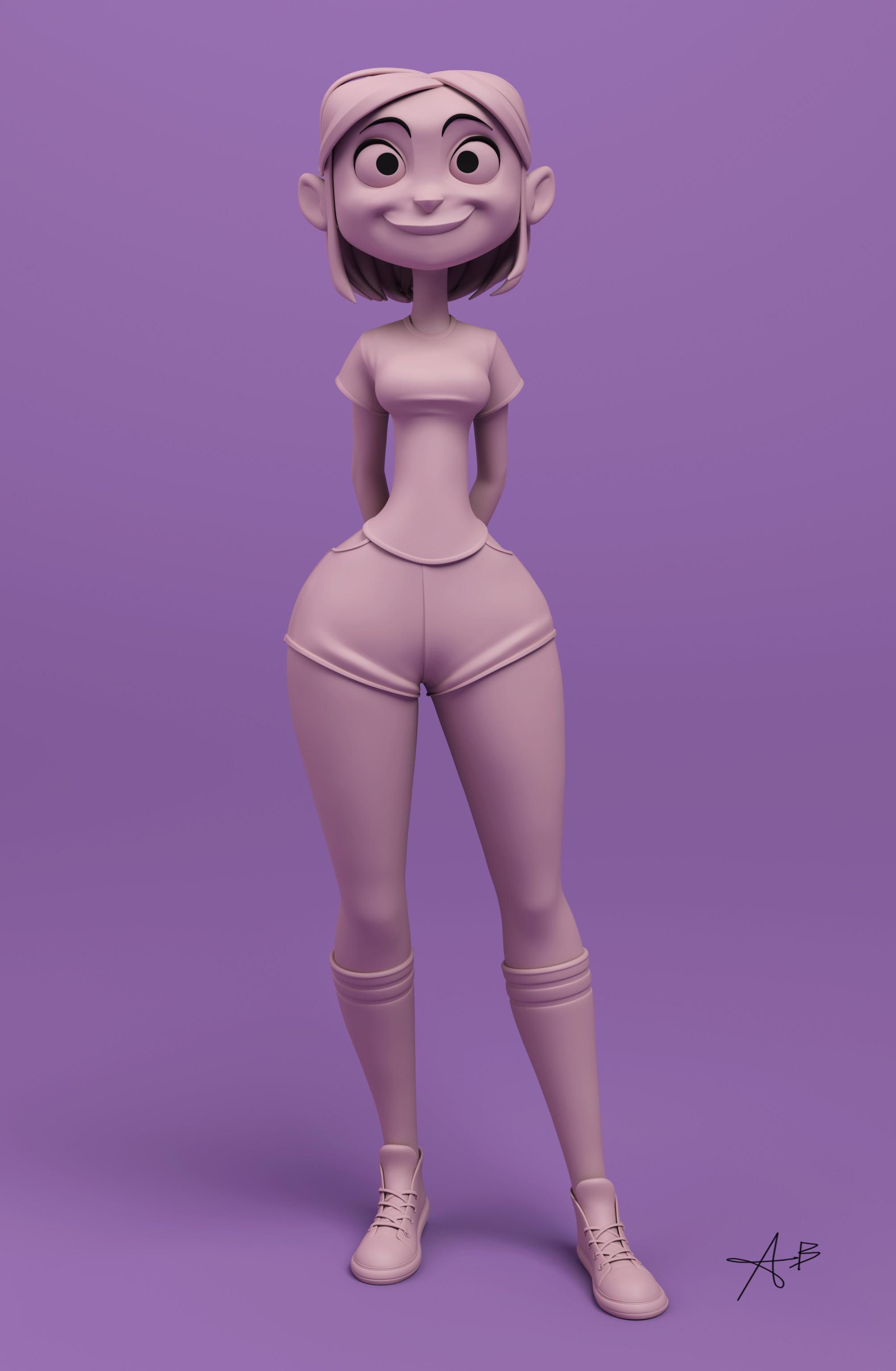 Clay Render