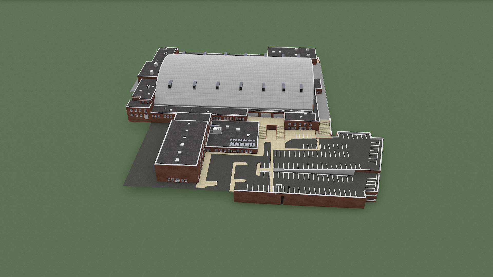 SteelWolf Cole Student Activities Building & Union Lane Parking