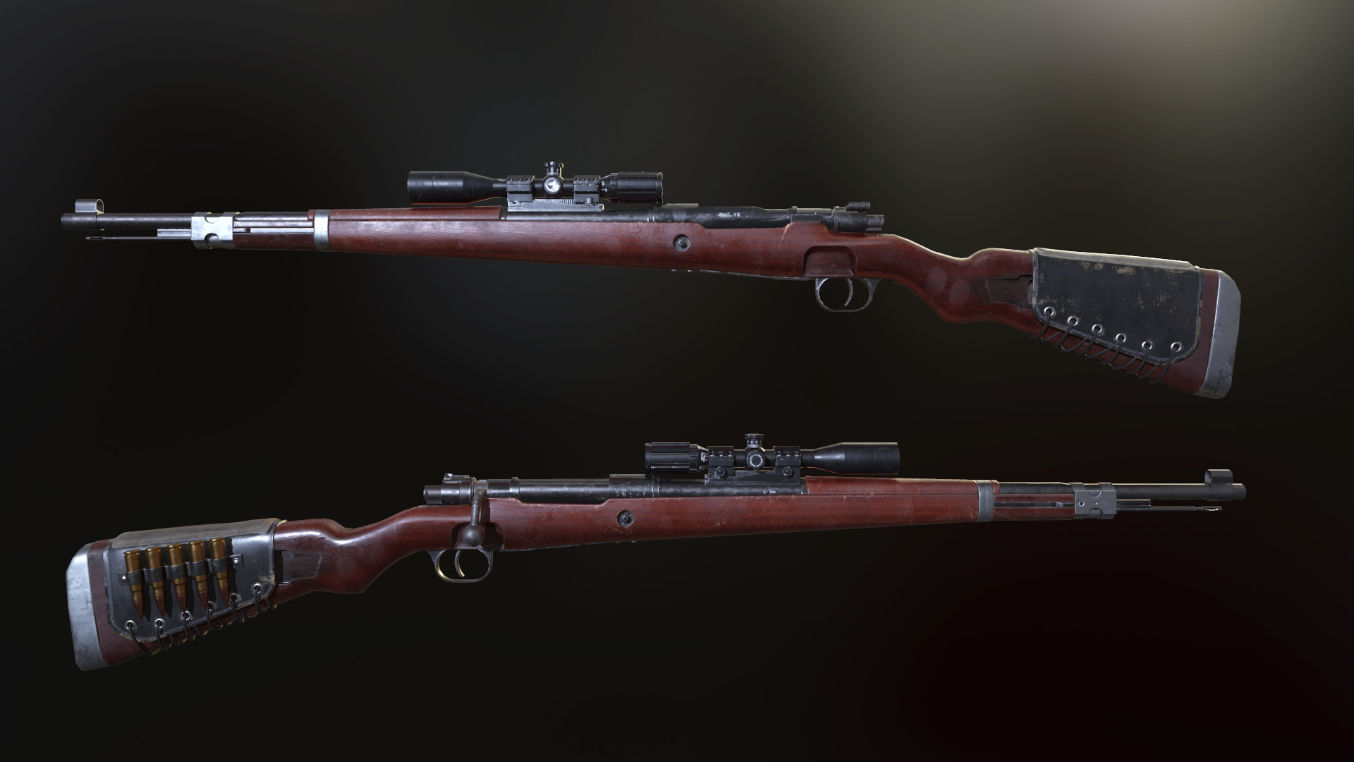 Artstation Kar98k Marcos Brito