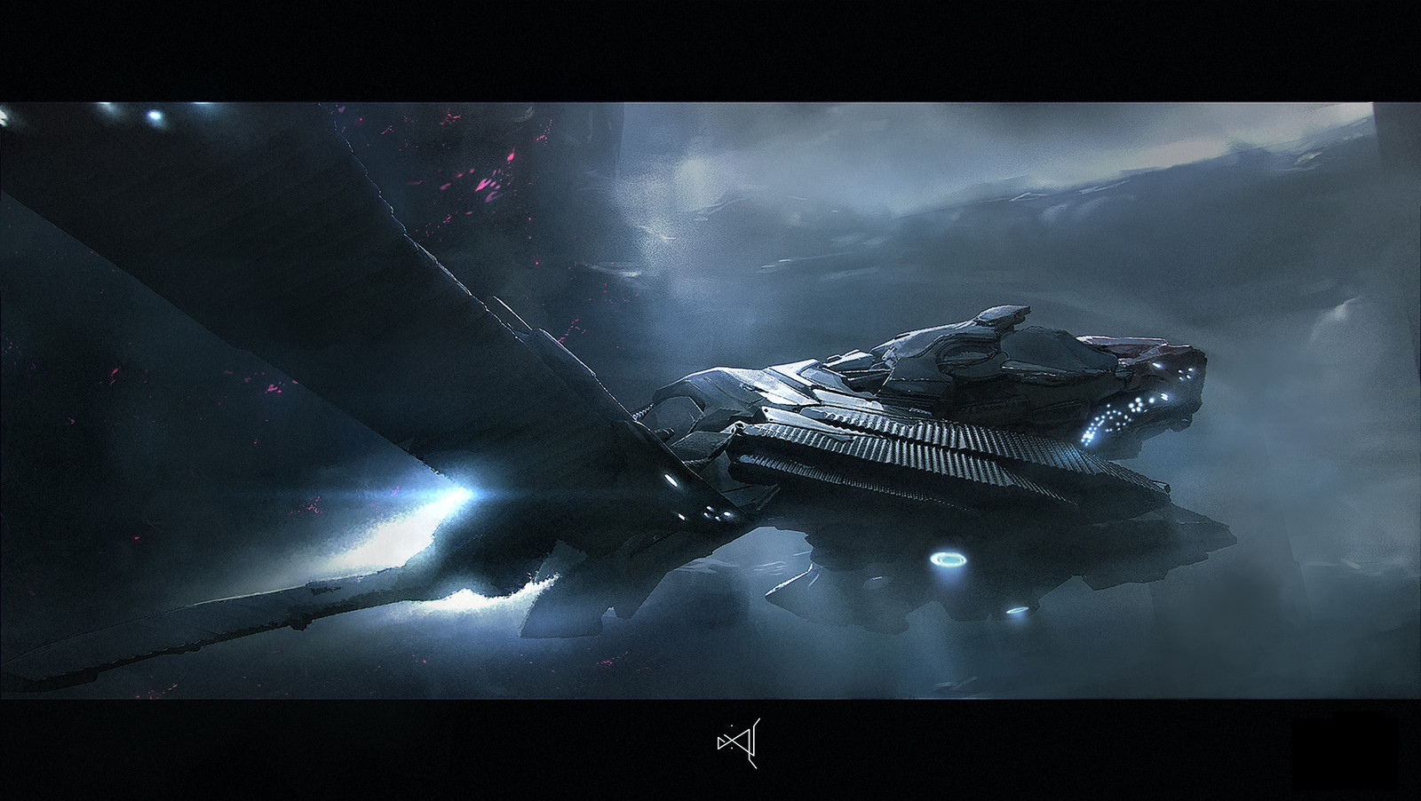 Spacecraft Concept by Milan Nikolic