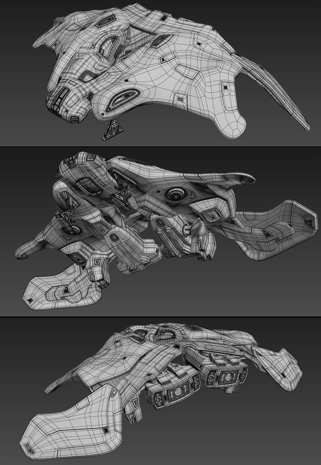 Spacecraft model process