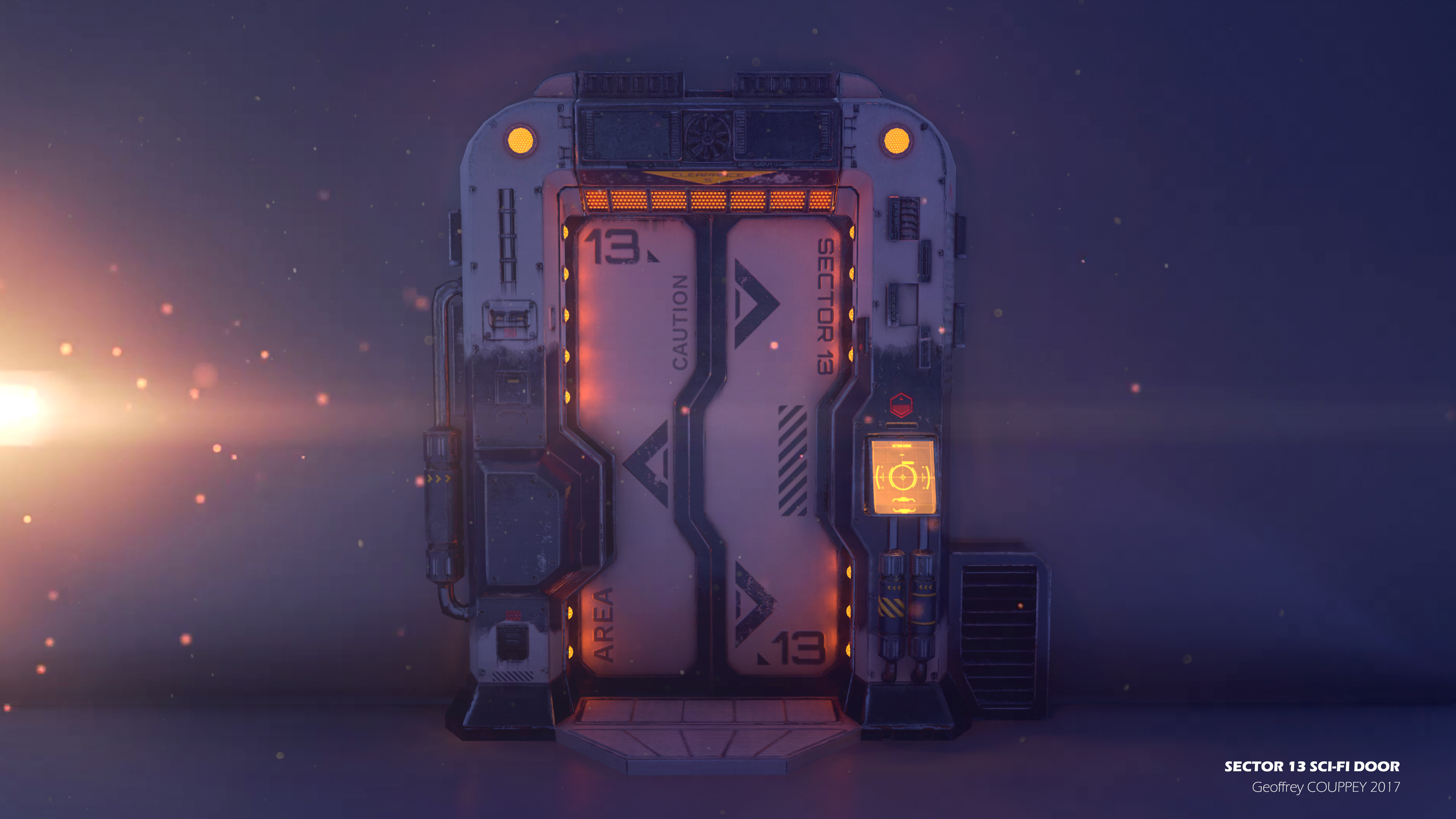 Пиксель арт Sci Fi