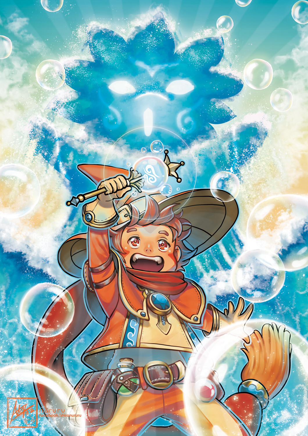 Summoning the Water Kei-chan
