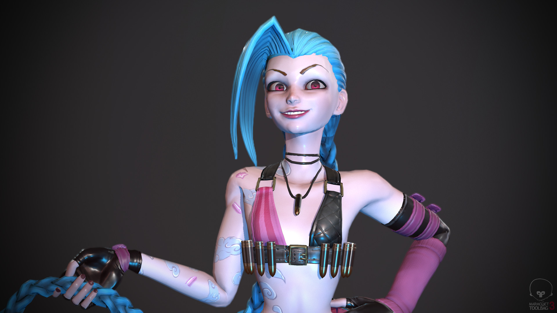 Artstation Jinx League Of Legends Fanart Masatomo Morikawa