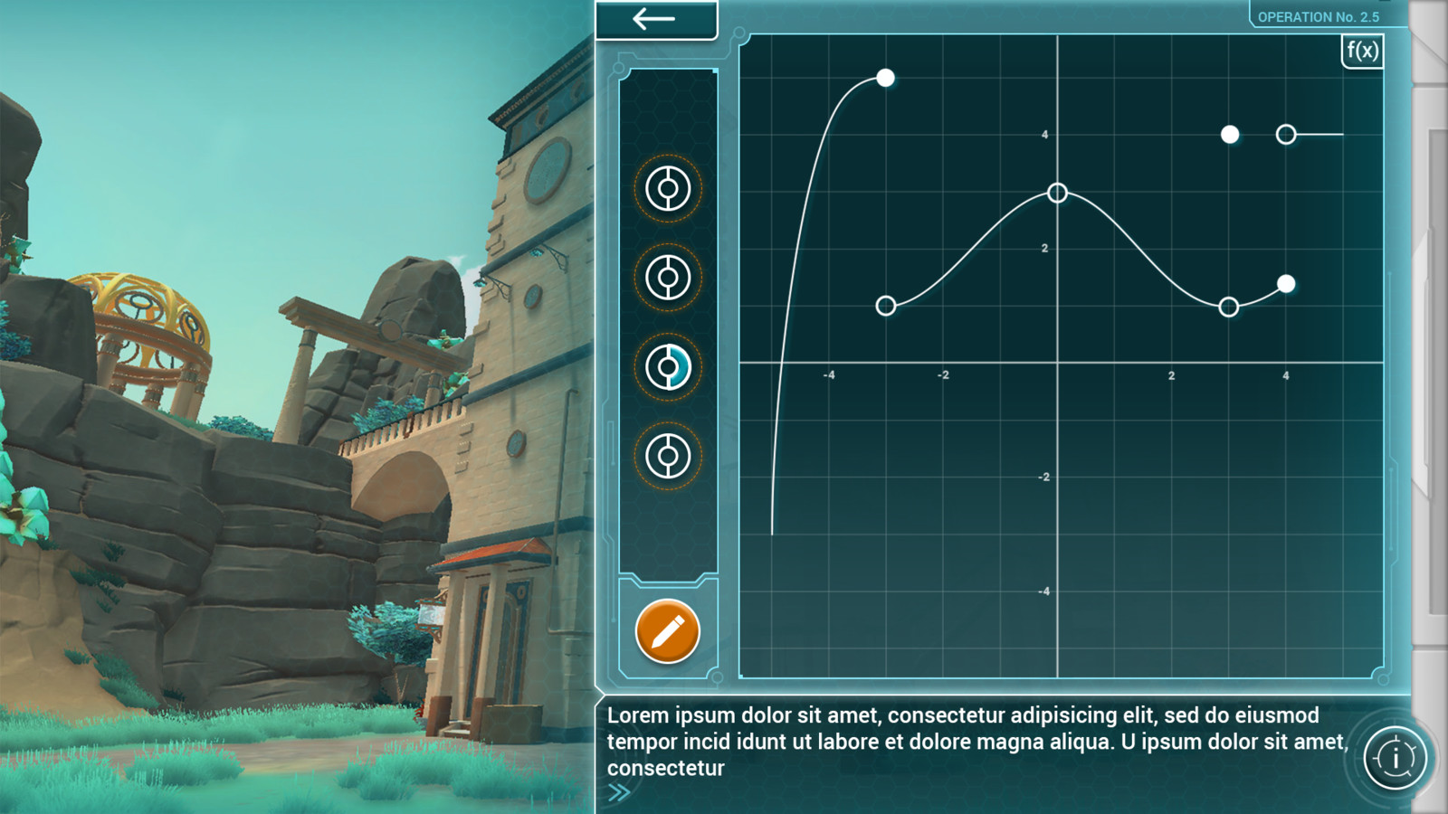 Puzzle layout UI