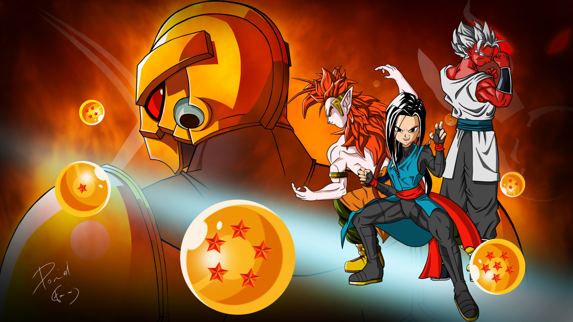 Artstation Dragon Ball Fancharacters David Farris