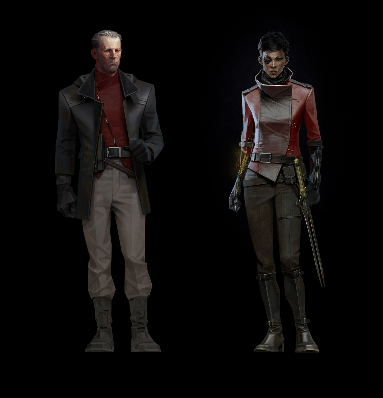 Daud and Billie's outfit