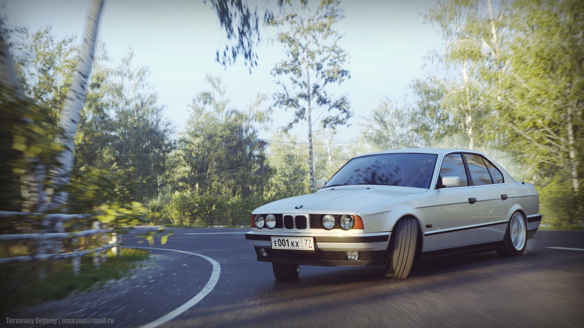 BMW e34 Marlboro