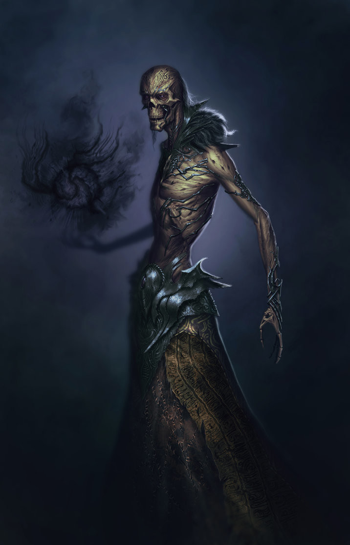 Artstation Legion Of The Fallen Fallen Mage Taregh Saber