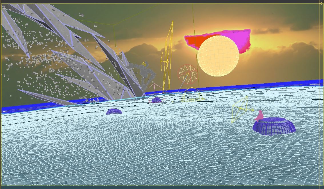 3d scene setup