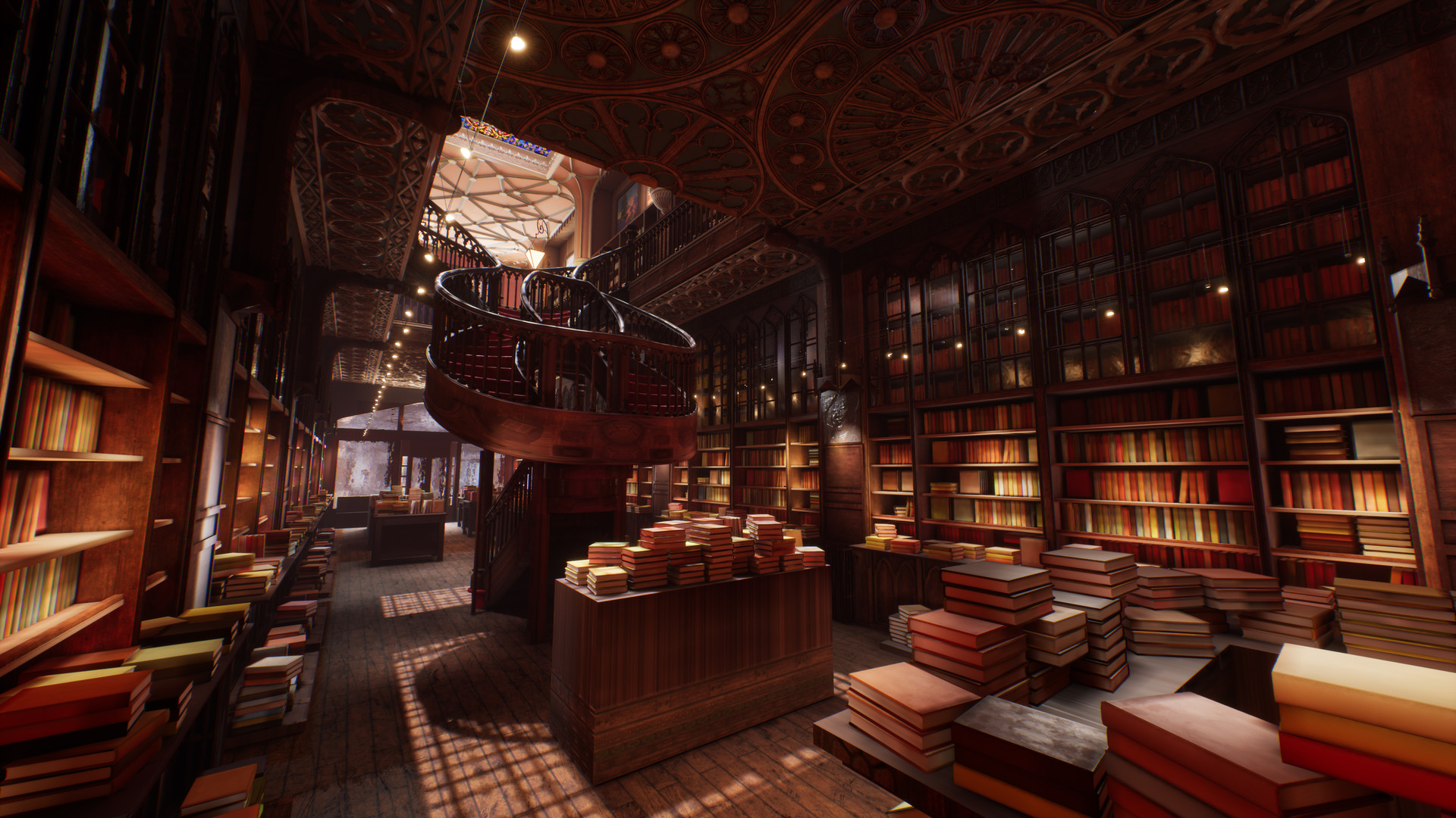 Fantasy worlds электронная библиотека. Библиотека для Unreal engine 4. Библиотека арт. Книжные полки фэнтези. Фэнтези аудитория.