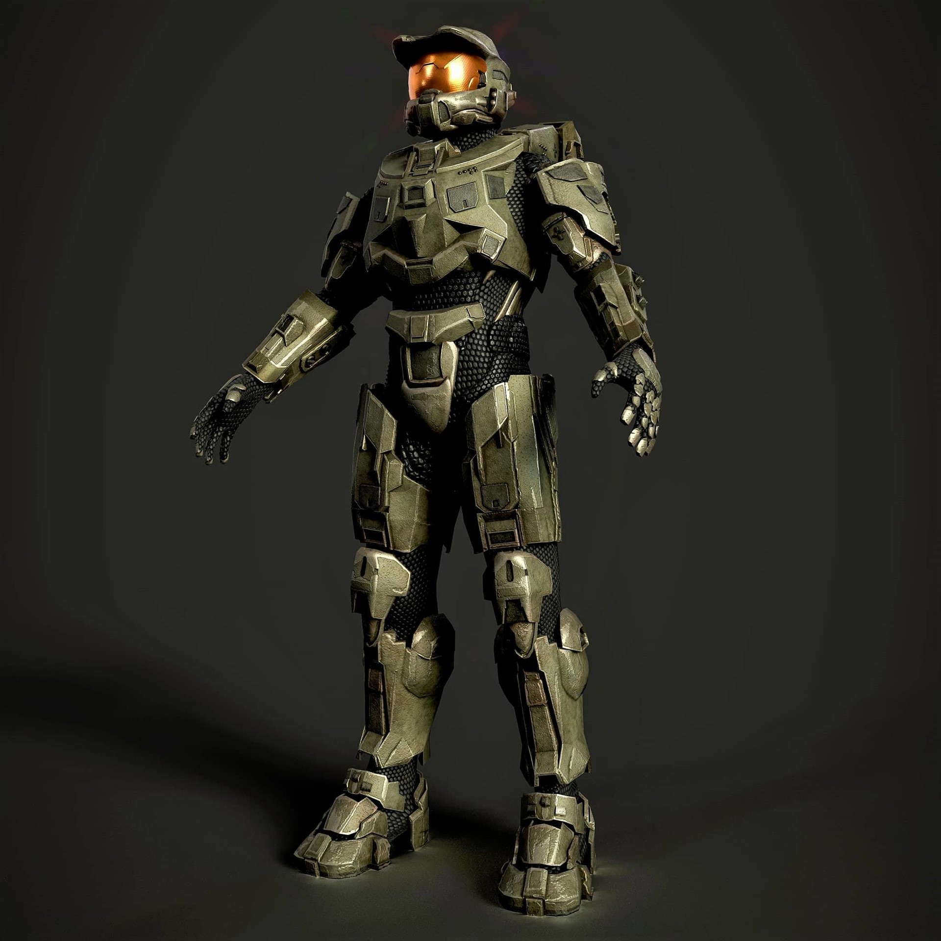 Artstation Halo Master Chief Model Tarsha Schaller