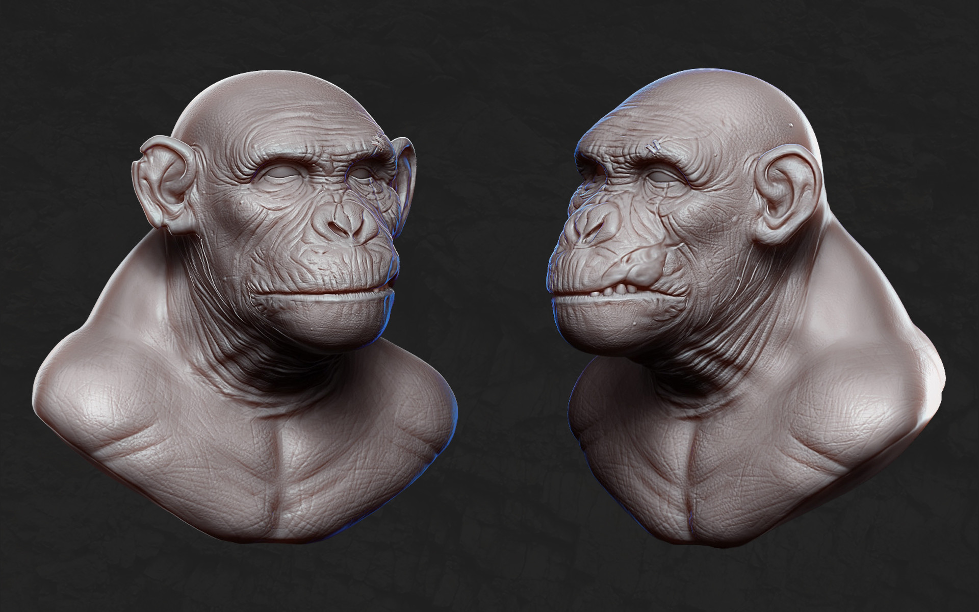 Губы Zbrush