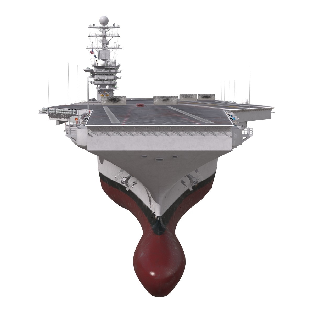 Artstation Uss Abraham Lincoln Cvn 72 3d Model Andrey Simonenko
