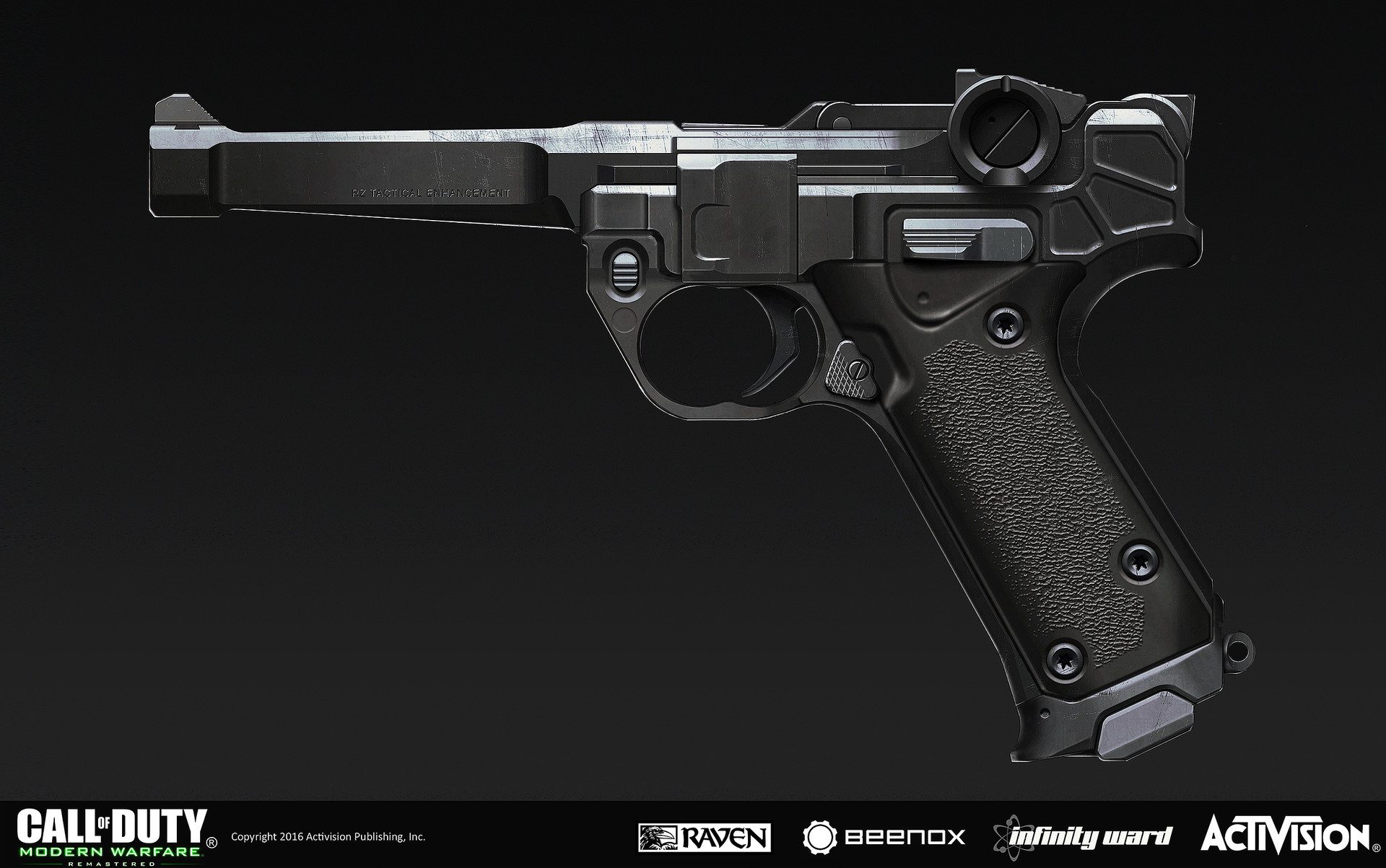 Rick Zeng - Weapon concept for Call of Duty: Modern Warfare Remastered ...