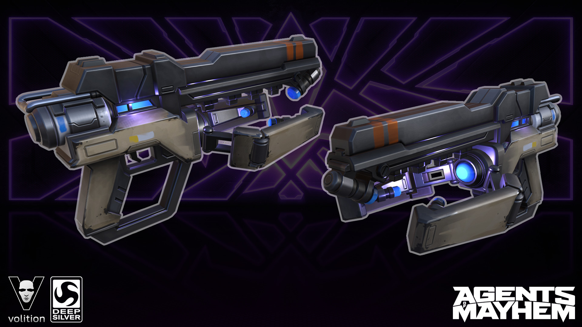 DAVID PAYNE Agents of Mayhem Kingpin's Charge Gun
