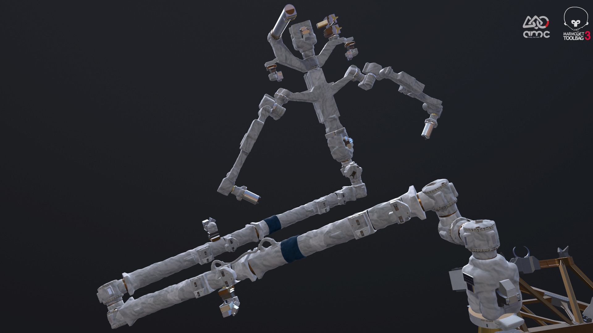 ArtStation ISS Robotic Arm