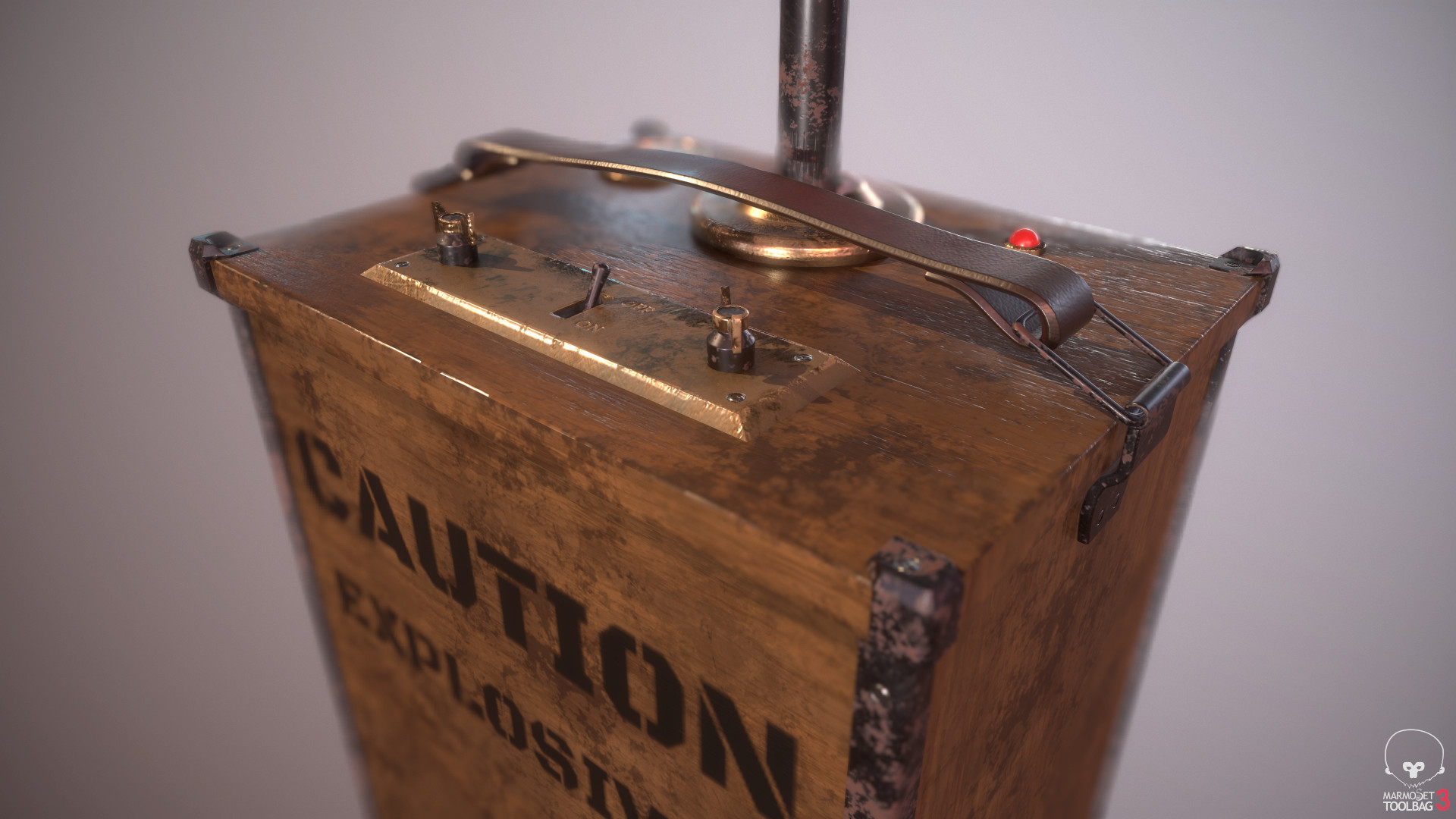 Artstation Tnt Plunger Box Stefan Zwermann
