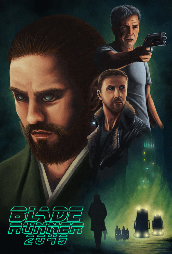 Artstation Blade Runner 49 Poster Contest Submission Calvin Cavalry
