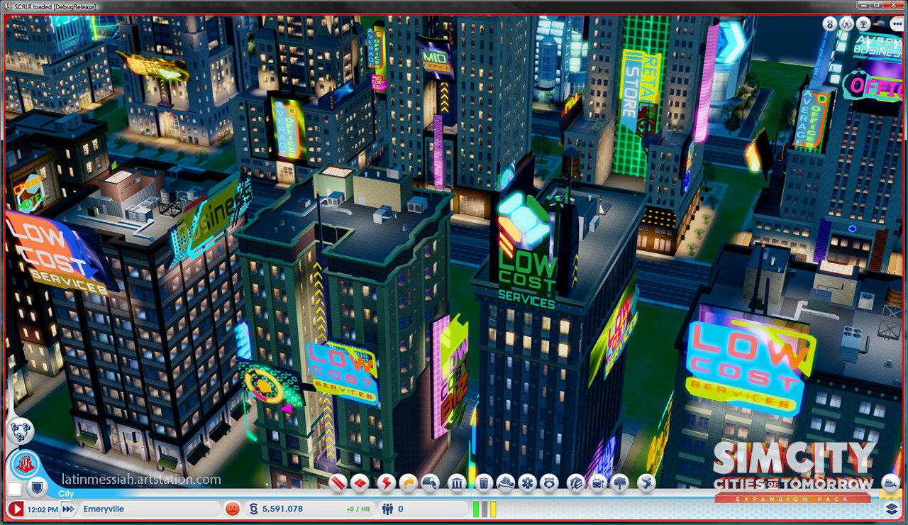 Sim City : Cities of Tomorrow (EA MAXIS)