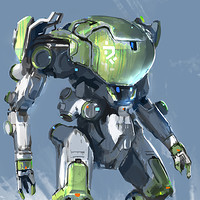 Artstation 3d Concept Drone Oleg Ovigon