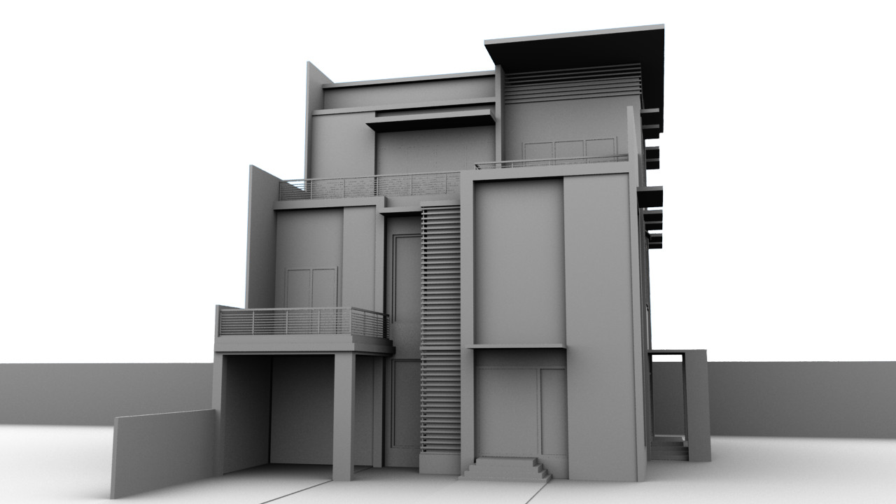 Michael Bachtiar House Building For Soap Hero Animation
