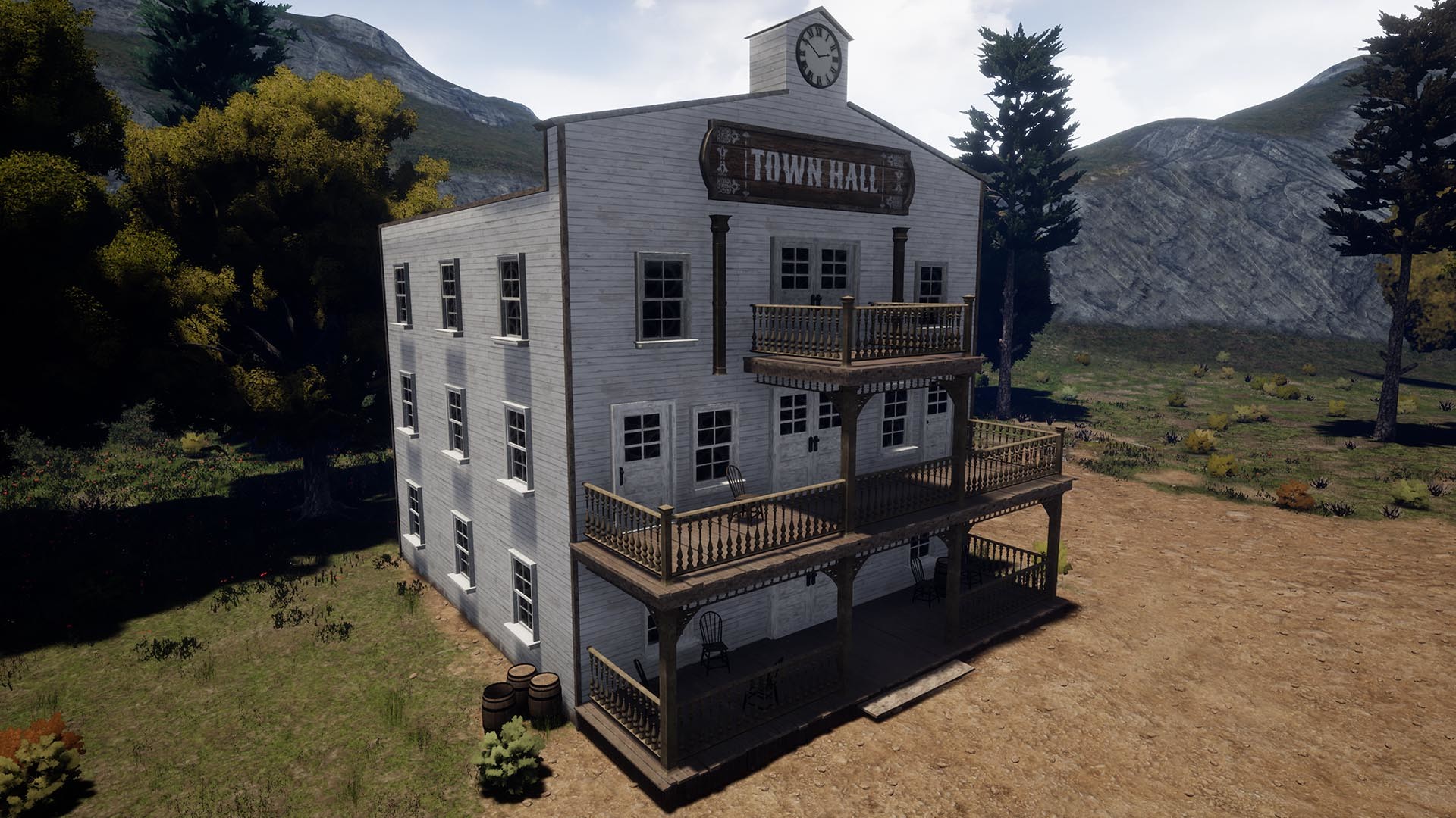 Grant Pridemore Old West Town Hall