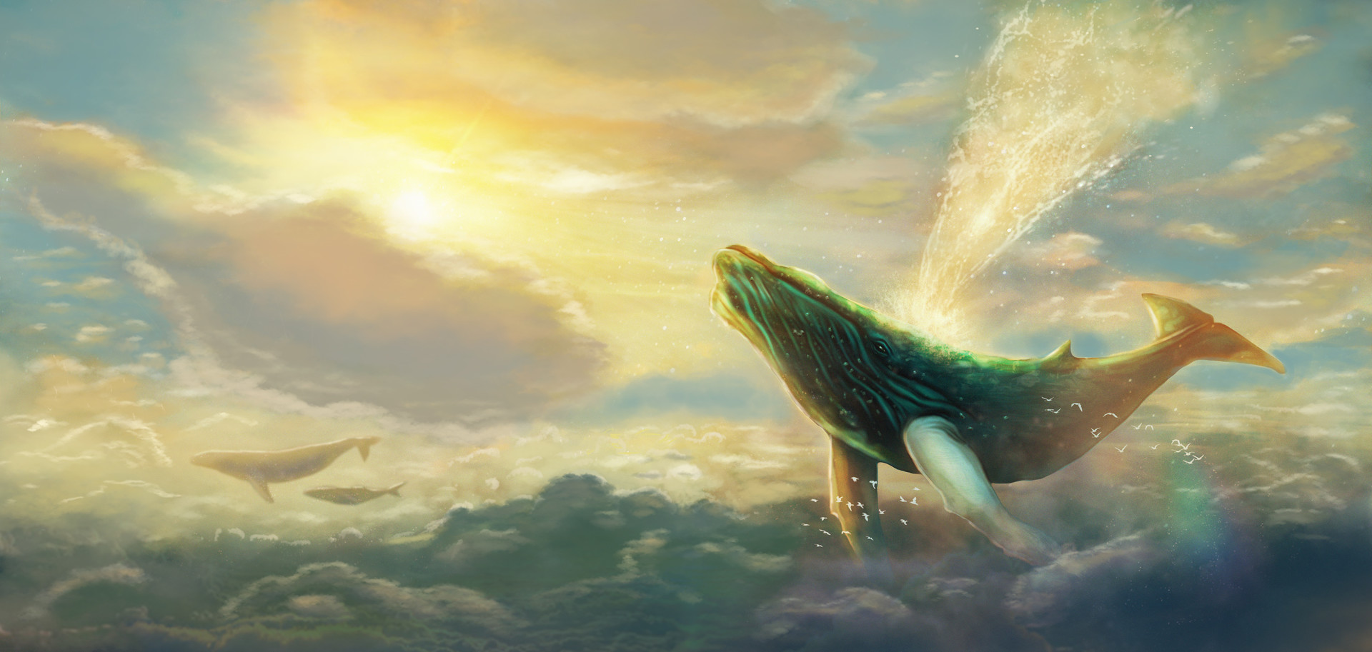 Artstation Dream Whale Nathan Colot