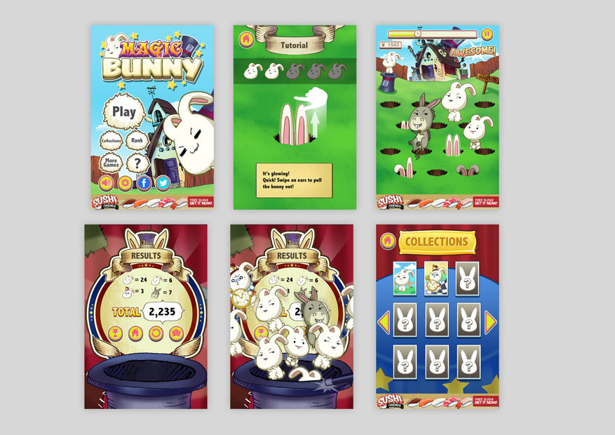 Game overall UI design