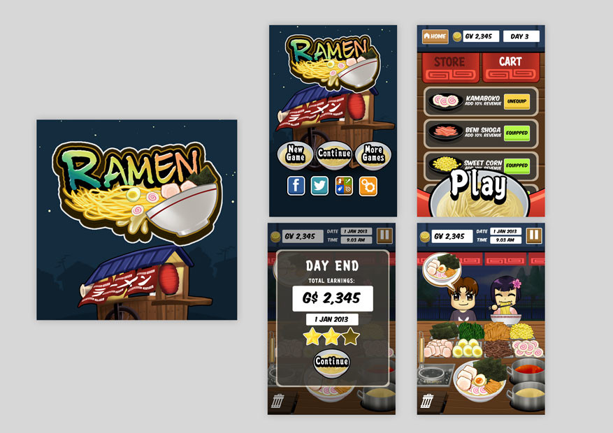 ArtStation Ramen Game App