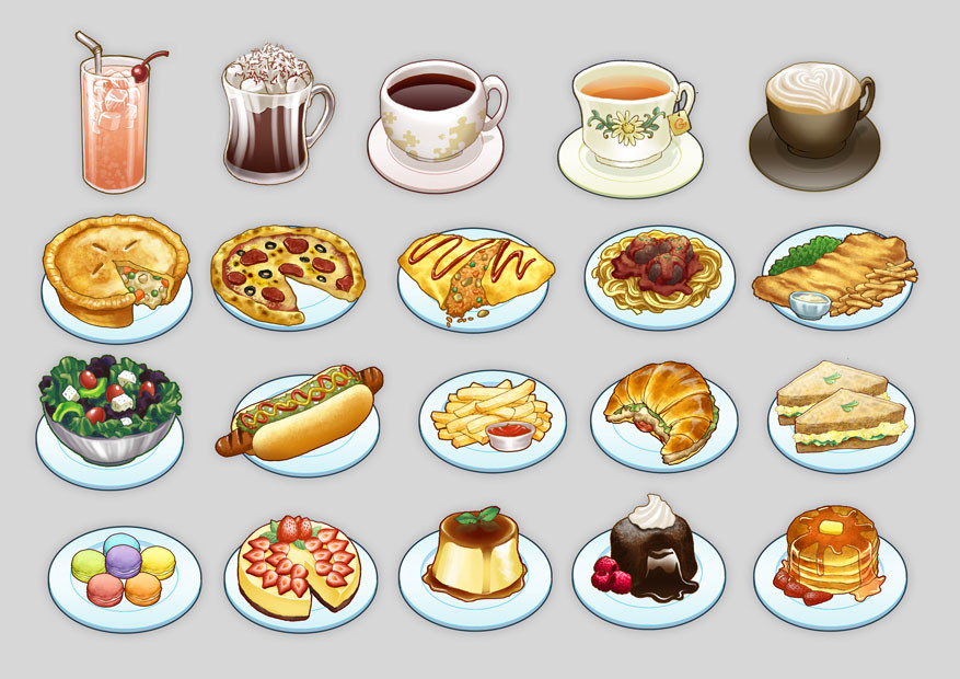 Food sprites