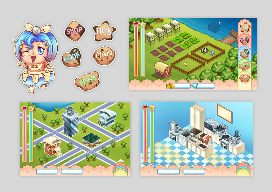 UI rough drafts