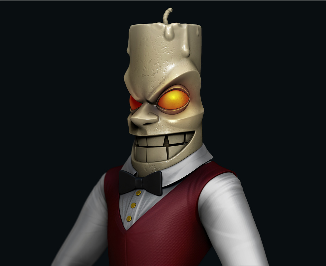 ArtStation Candle man