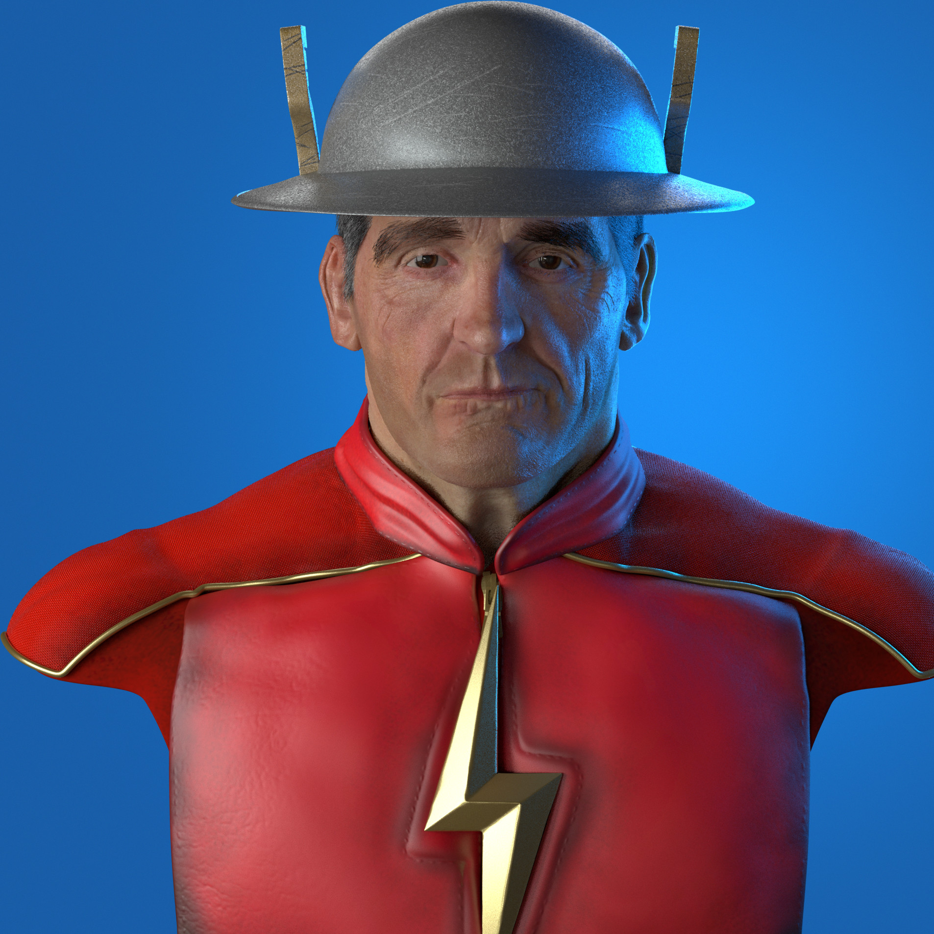 Artstation John Wesley Shipp As The Flash Jay Garrick Dwayne Artfollowsme Hanley