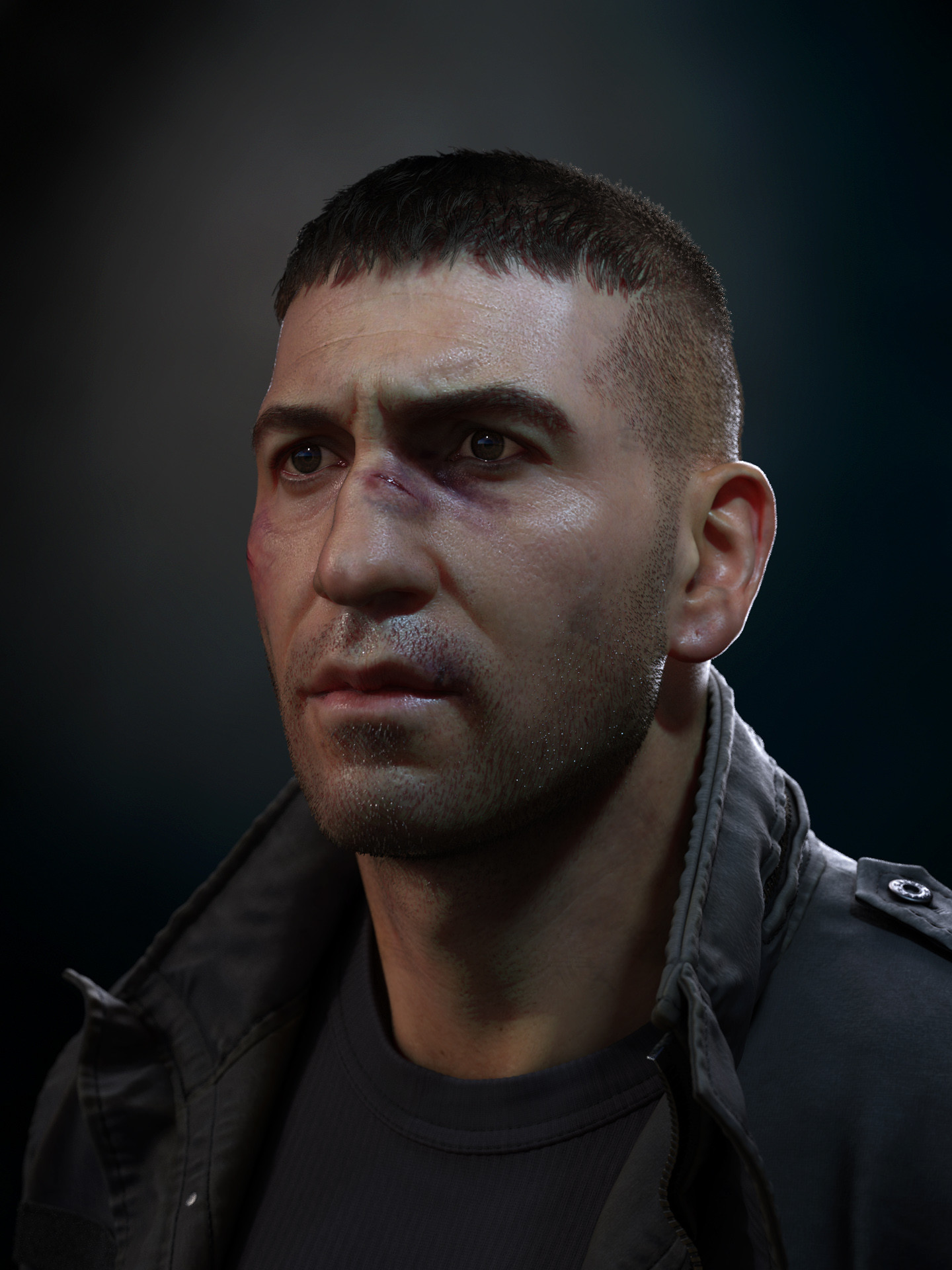 Punisher haircut sales
