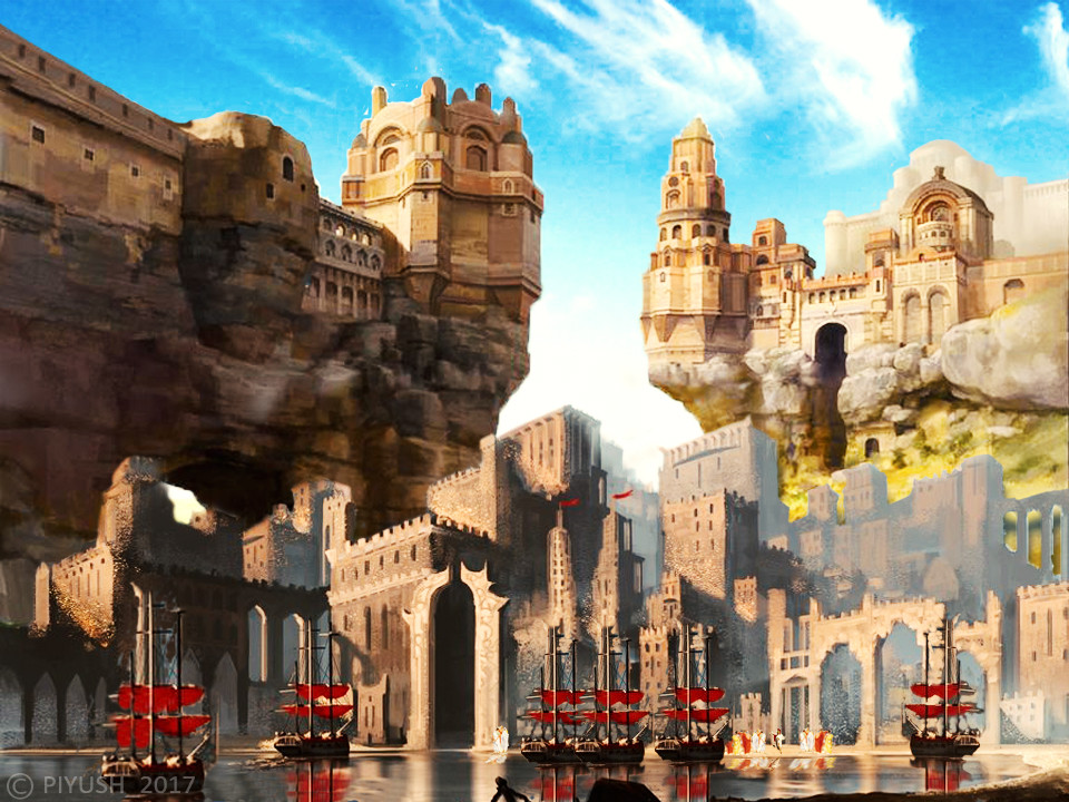 ArtStation Arab City concept