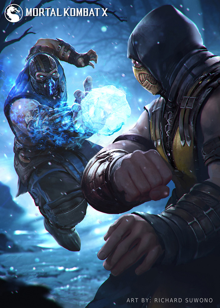 MKX Sub Zero VS Scorpion