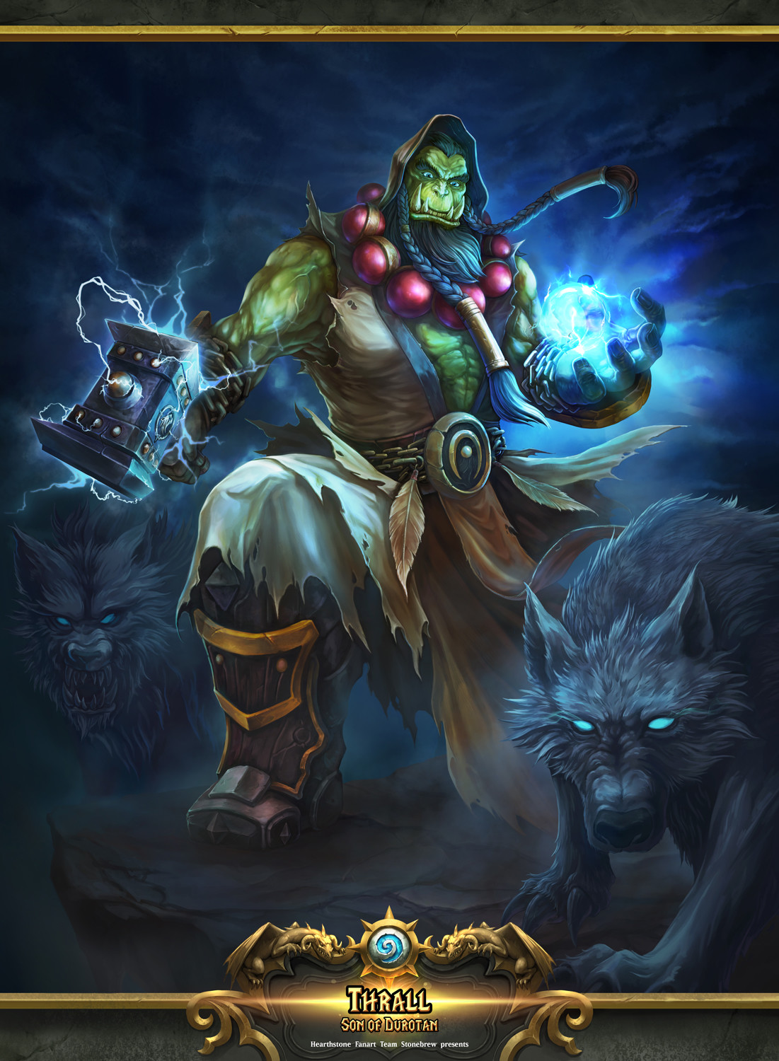 Lance Wilkinson - Thrall, World of Warcraft/Heroes of the Storm Fan Art