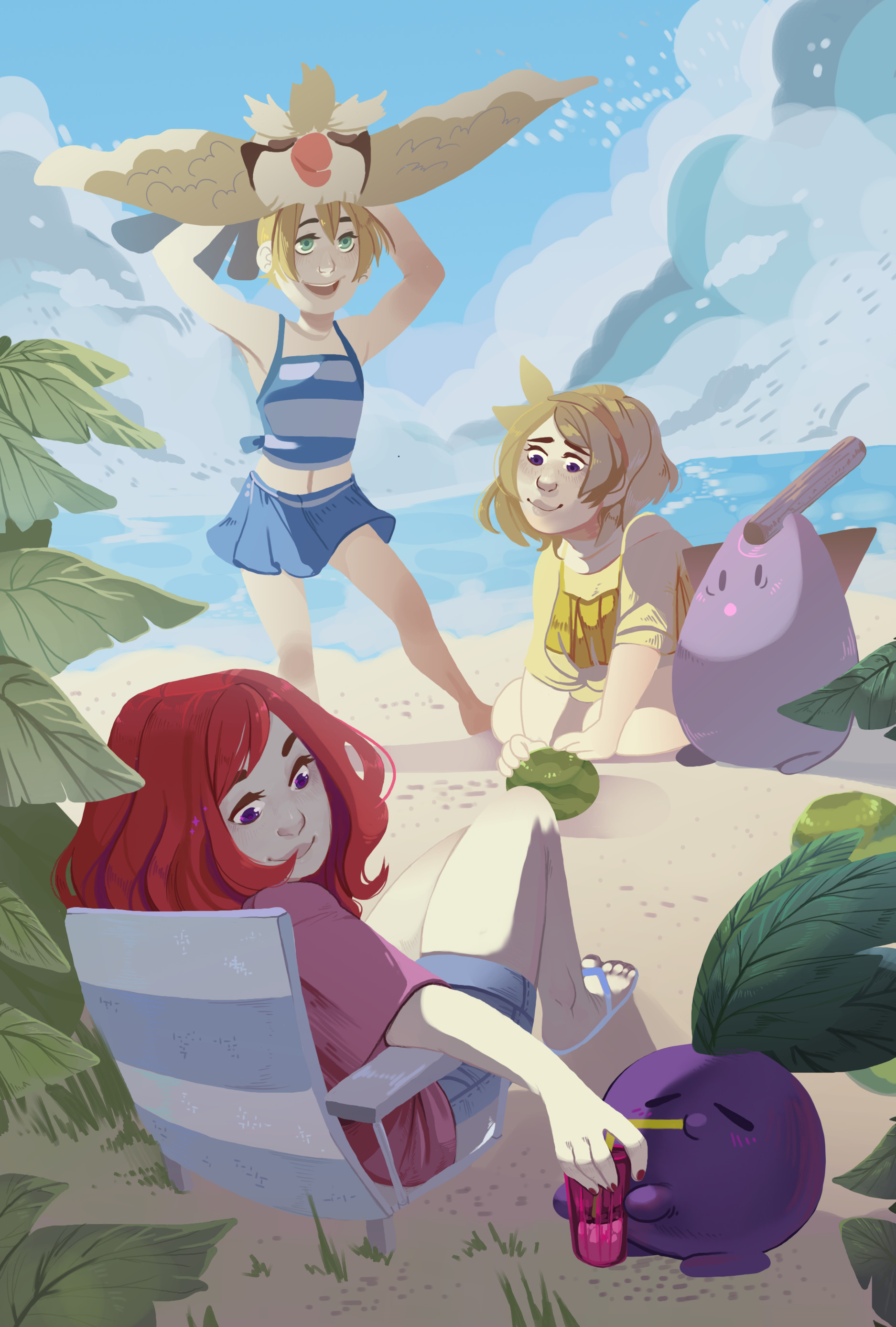 Artstation H2h A Love Live X Pokemon Zine 1