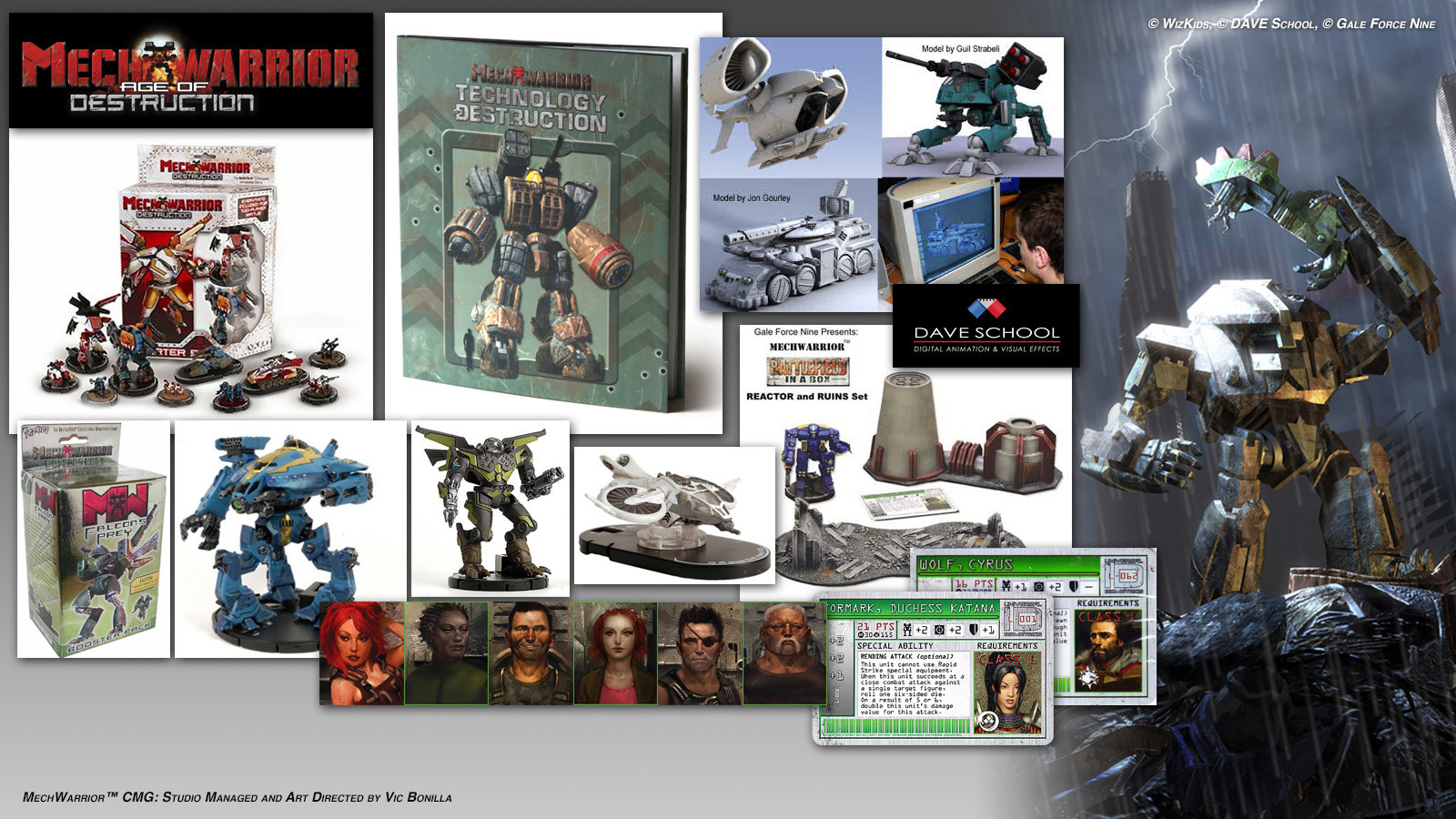 Art Direction &amp; IP Development